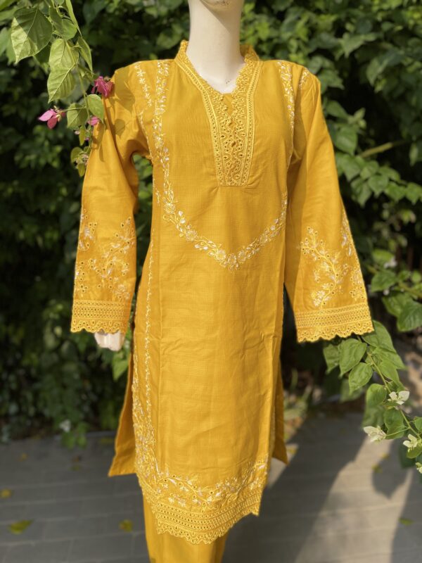 Khadar Yellow - 2 piece - Image 4