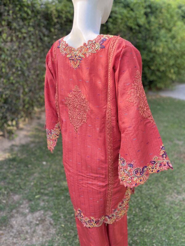 Khadar Pink  - 2 piece - Image 4