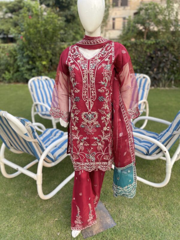 Red Fancy Suit - 3 piece