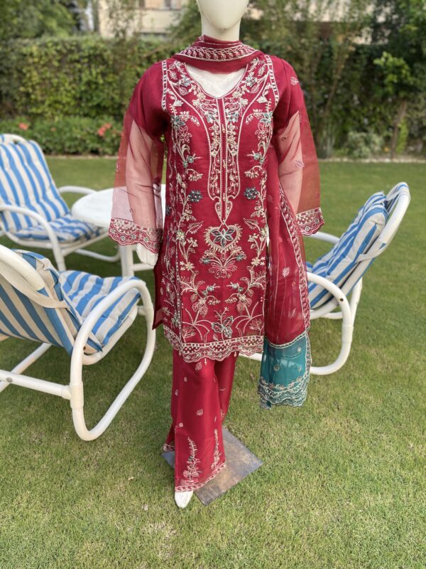 Red Fancy Suit - 3 piece - Image 6