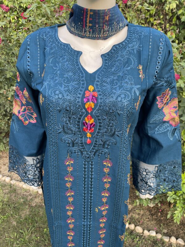 Khadar Blue  - 2 piece - Image 3