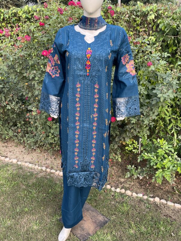 Khadar Blue  - 2 piece - Image 7