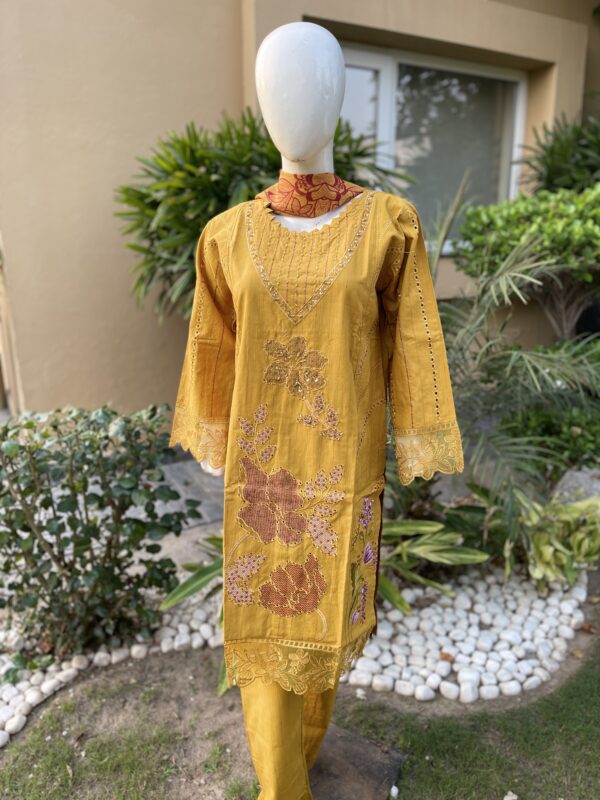 Khadar Yellow A3 - 3piece