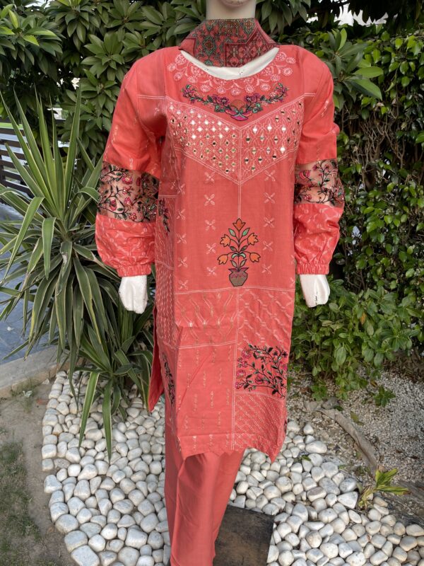 Khadar Red - 3 piece - Image 2