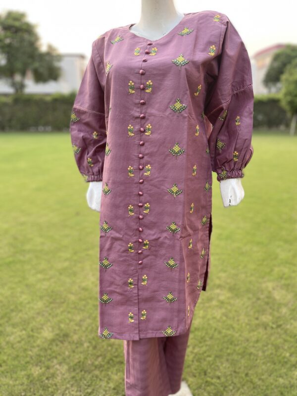 Khadar Suit Flowery - 2 piece - Image 3