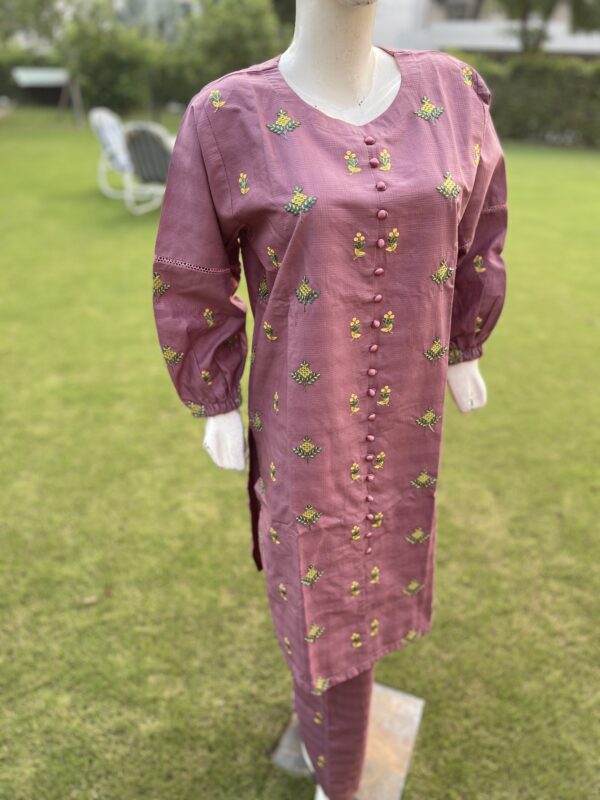 Khadar Suit Flowery - 2 piece - Image 2