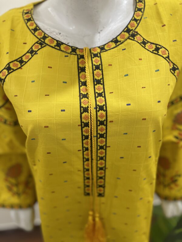 Khadar Yellow A2 - 2 piece - Image 2