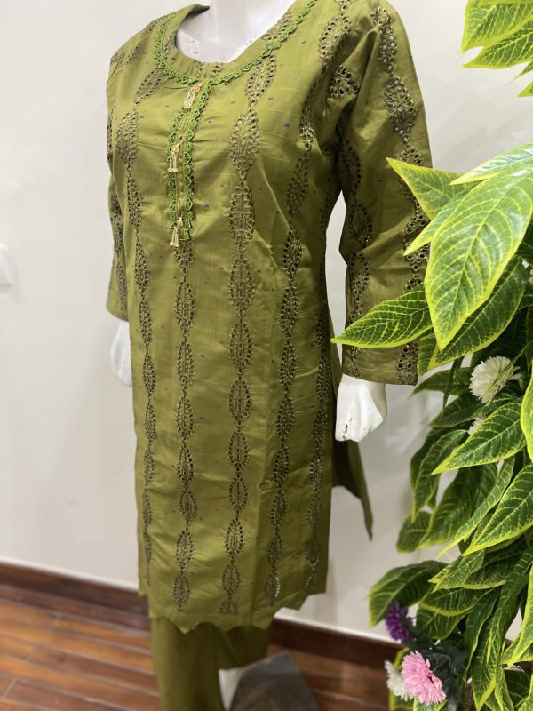 Khadar Dark Green  - 2 piece - Image 4